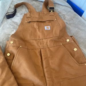 Men’s lined Carhartt overalls